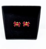 Orecchini Venerio Donna in Argento Zirconia OR FARFALLA R - OR FARFALLA R
